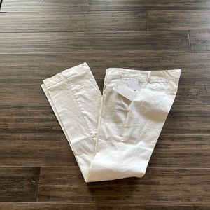 Bershka NWT White pants size 6